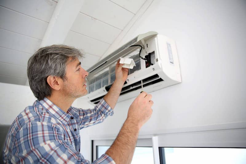 Mantenimiento de aire acondicionado